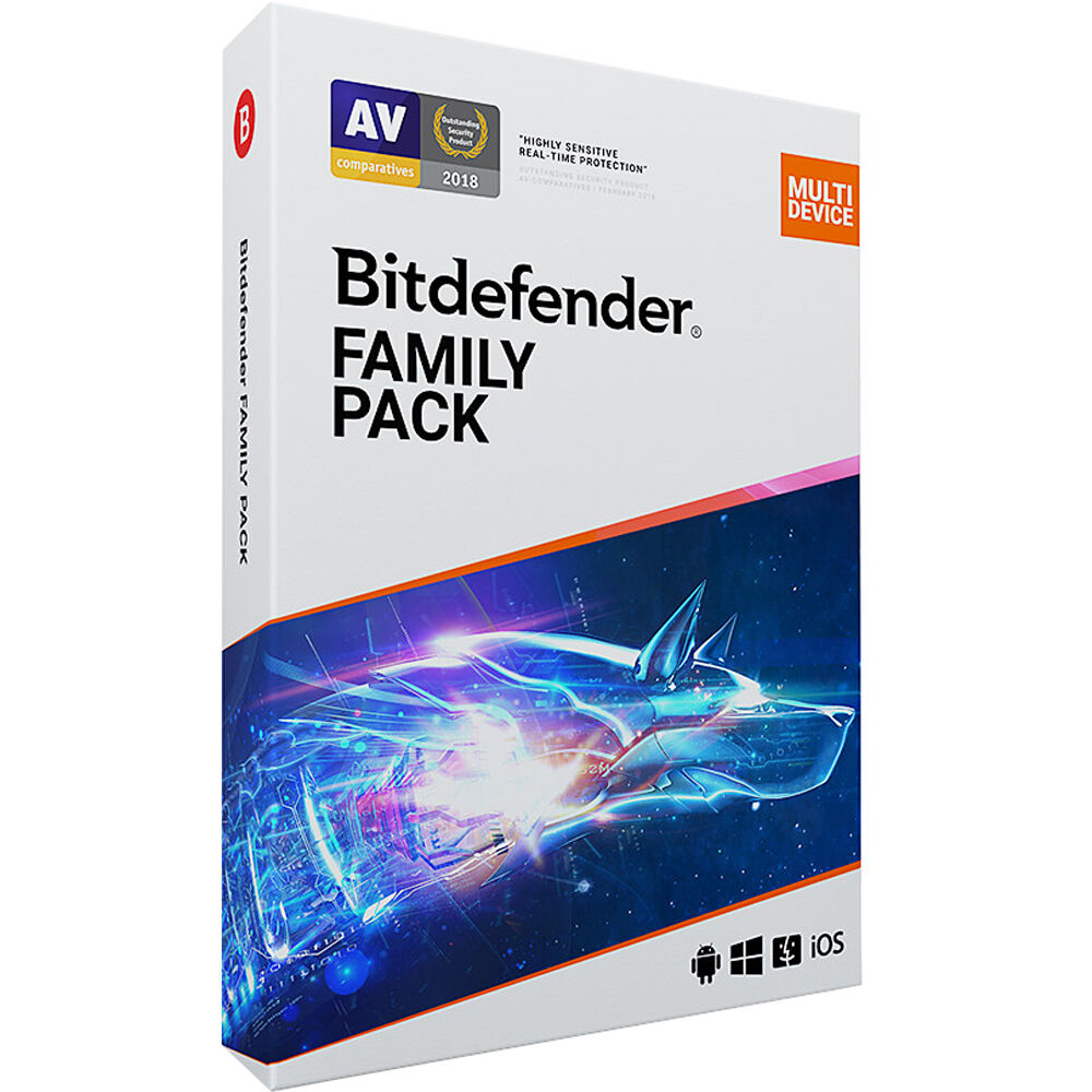 Bitdefender Family Pack 1 año (15 dispositivos)