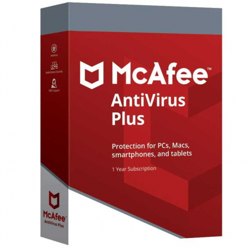 McAfee Antivirus Plus 10 dispositivos por un año